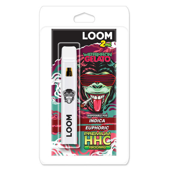 LOOM HHC Disposable Vape pen - Watermelon Gelato - 2ml