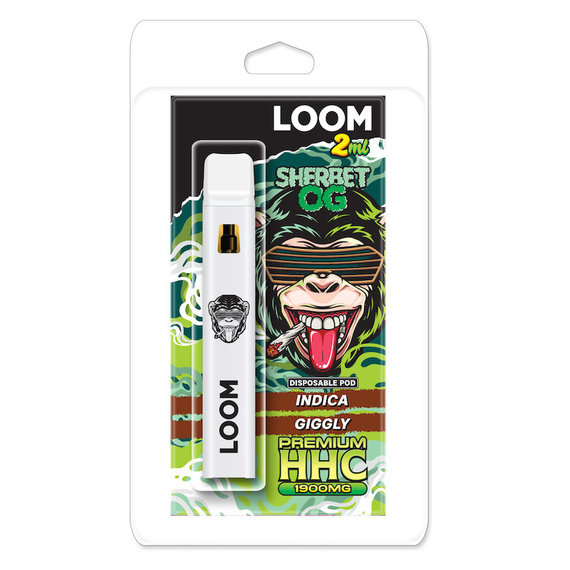 LOOM HHC Disposable Vape pen - Sherbet OG - 2ml