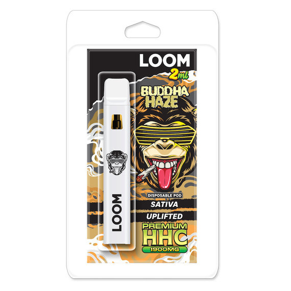 LOOM HHC Disposable Vape pen - Buddha Haze - 2ml