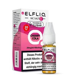 ELFBAR ELFLIQ Cherry Cola Nikotinsalz Liquid 10 ml