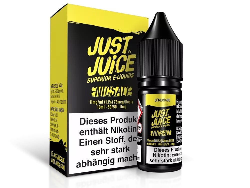 Just Juice Limonade Nic Salt