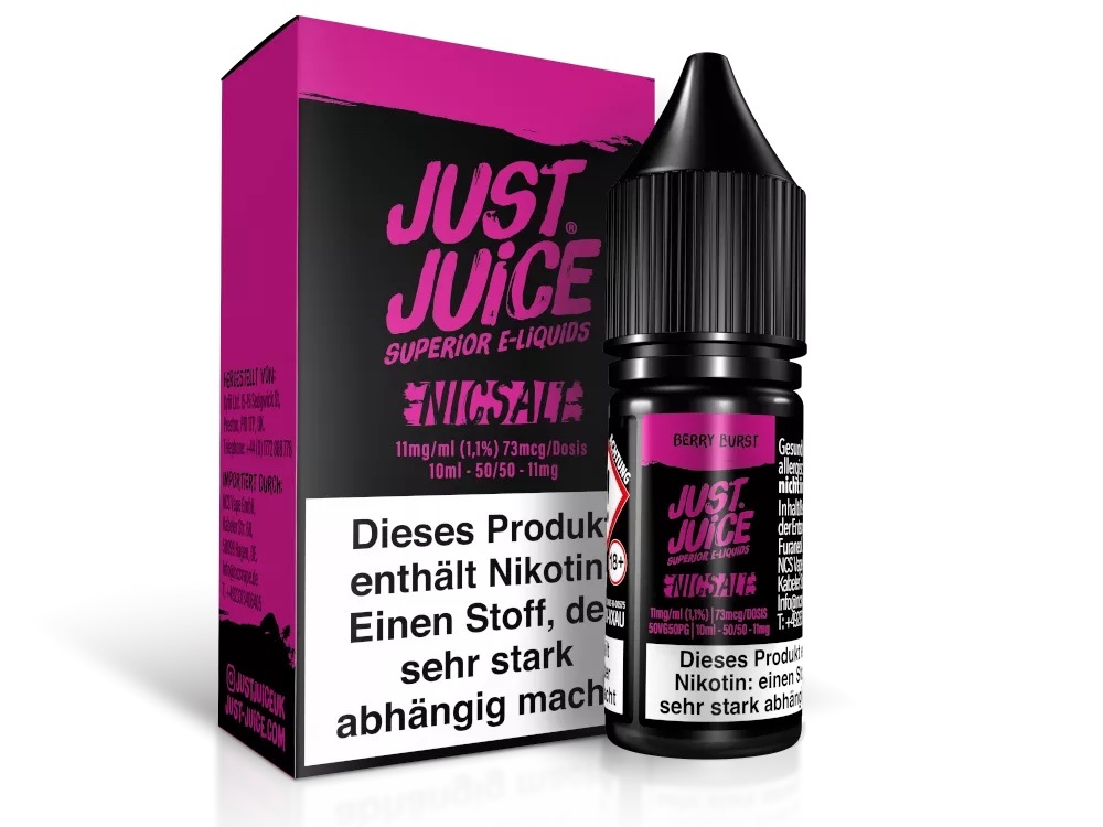 Just Juice - Berry Burst - Nikotinsalz Liquid