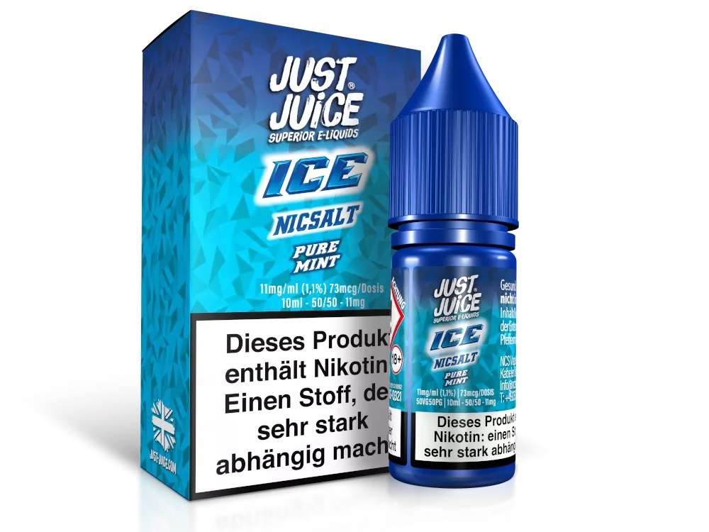 Just Juice - Pure Mint Ice - Nikotinsalz Liquid