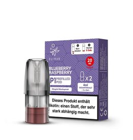 Elfbar Elf Bar Mate500 P1 Pods - Blaubeere Himbeere - 2St
