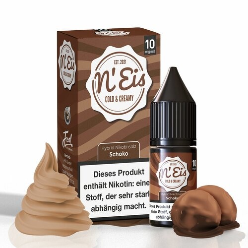 n'Eis - Schokolade - Hybrid Nic - 10ml