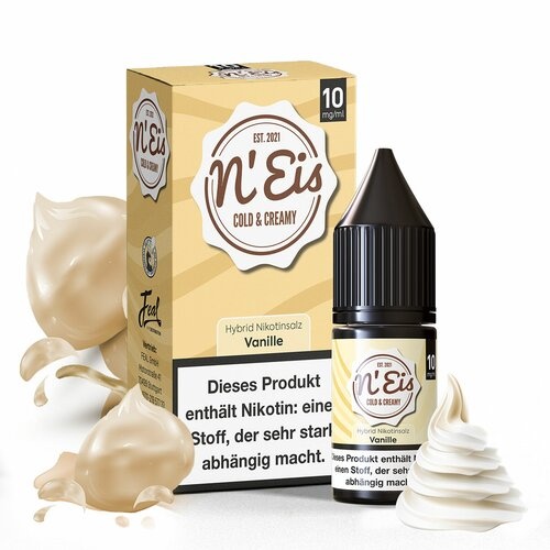 n'Eis - Vanille - Hybrid Nic - 10ml