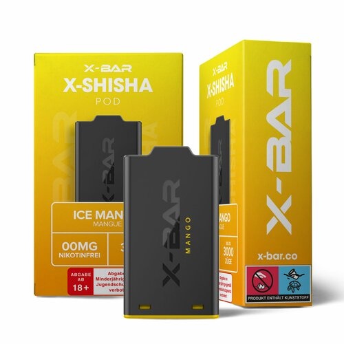 X-Bar - X-Shisha - Pod - Ice Mango