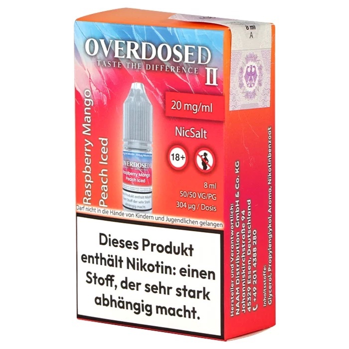 Overdosed II - Raspberry Mango Peach Iced