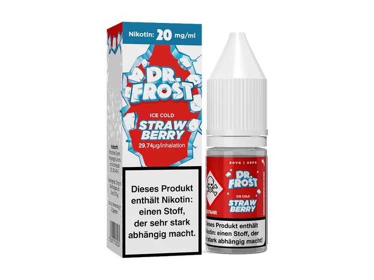 DR. FROST Strawberry Ice Nikotinsalz