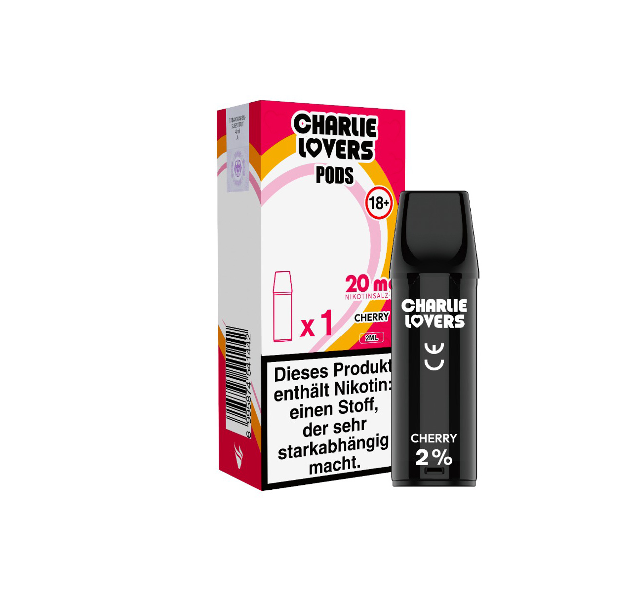 Charlie Lovers MESH Pods - CHERRY - 1St - (Elfa Kompatibel)