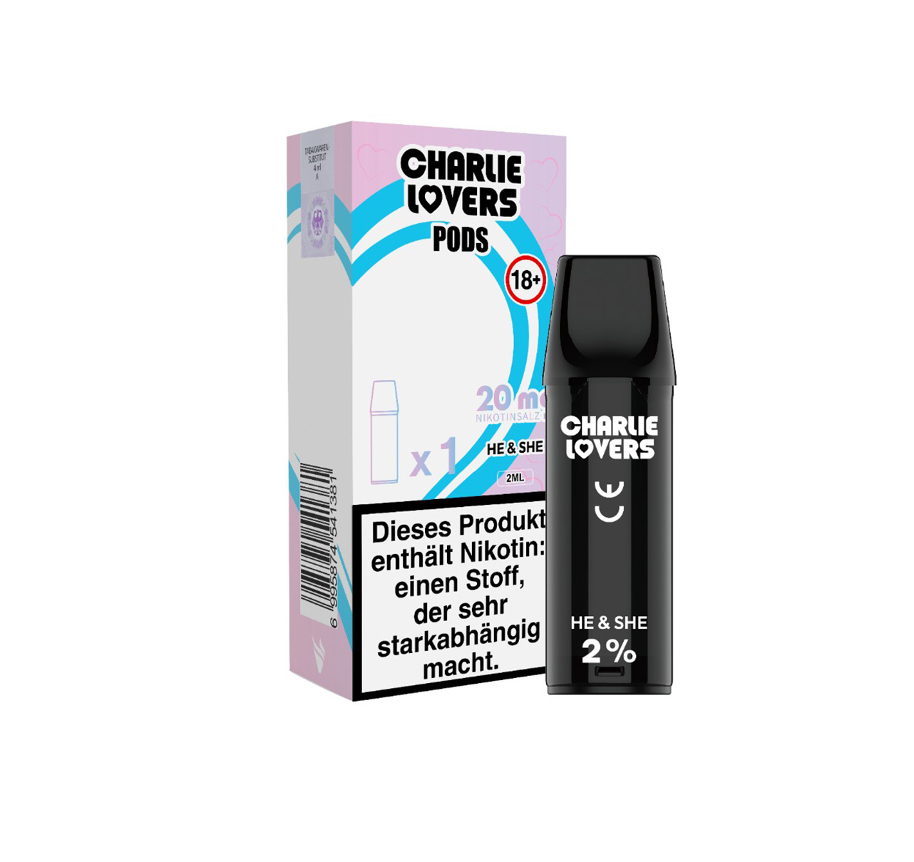 Charlie Lovers Charlie Lovers MESH Pods - HE & SHE - 1St - (Elfa Kompatibel)