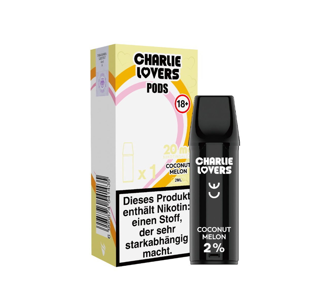 Charlie Lovers Mesh Pods - COCONUT MELON - 1St - (Elfa Kompatibel)