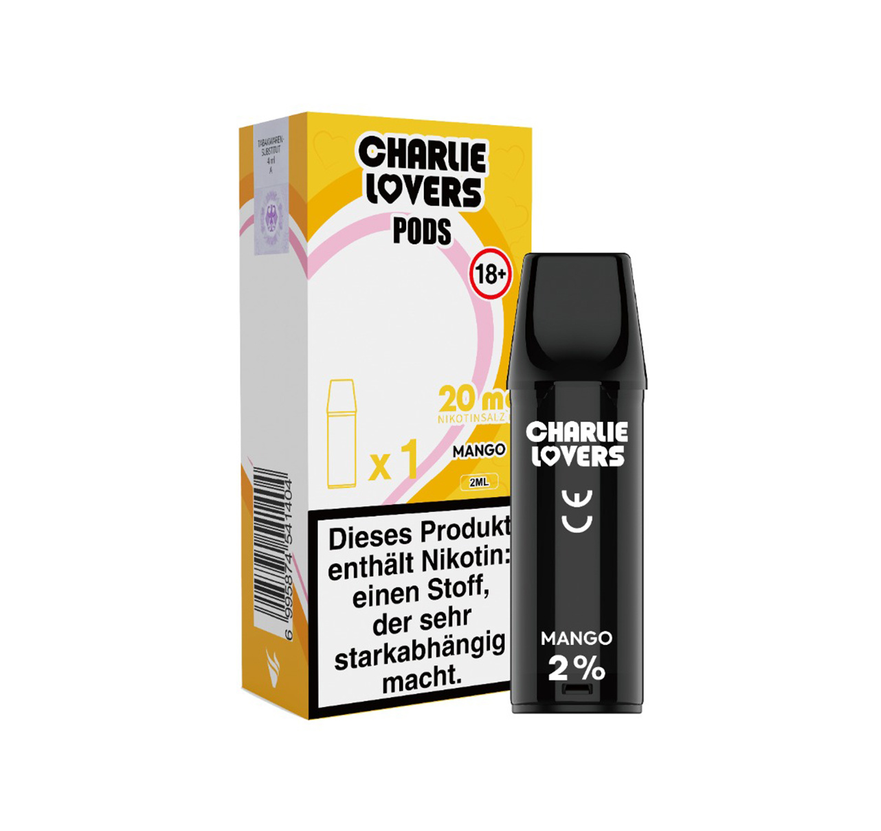 Charlie Lovers MESH Pods - MANGO - 1St - (Elfa Kompatibel)