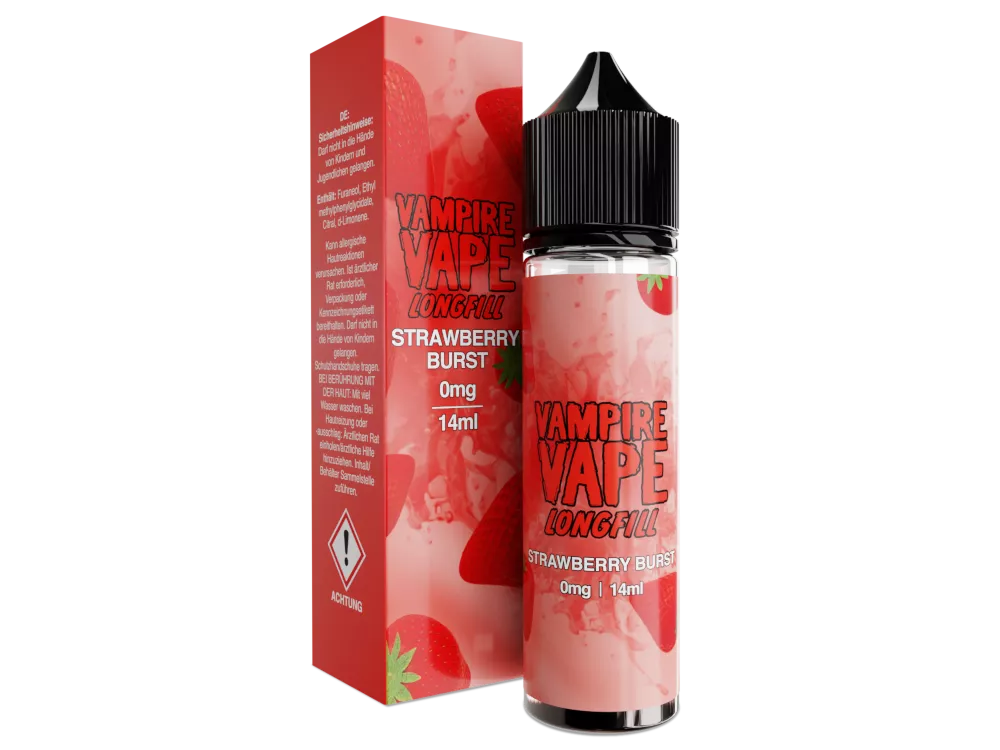 Vampire vape - Strawberry Burst (Longfill) - 10ml