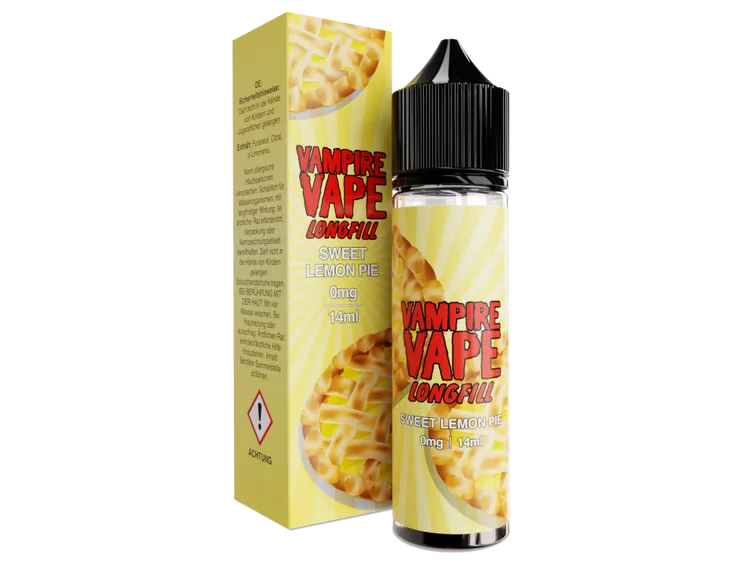 Vampire vape - Sweet Lemon Pie (Longfill) - 10ml