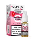 Elfbar ELFBAR ELFLIQ Strawberry Ice Cream Nikotinsalz Liquid 10 ml