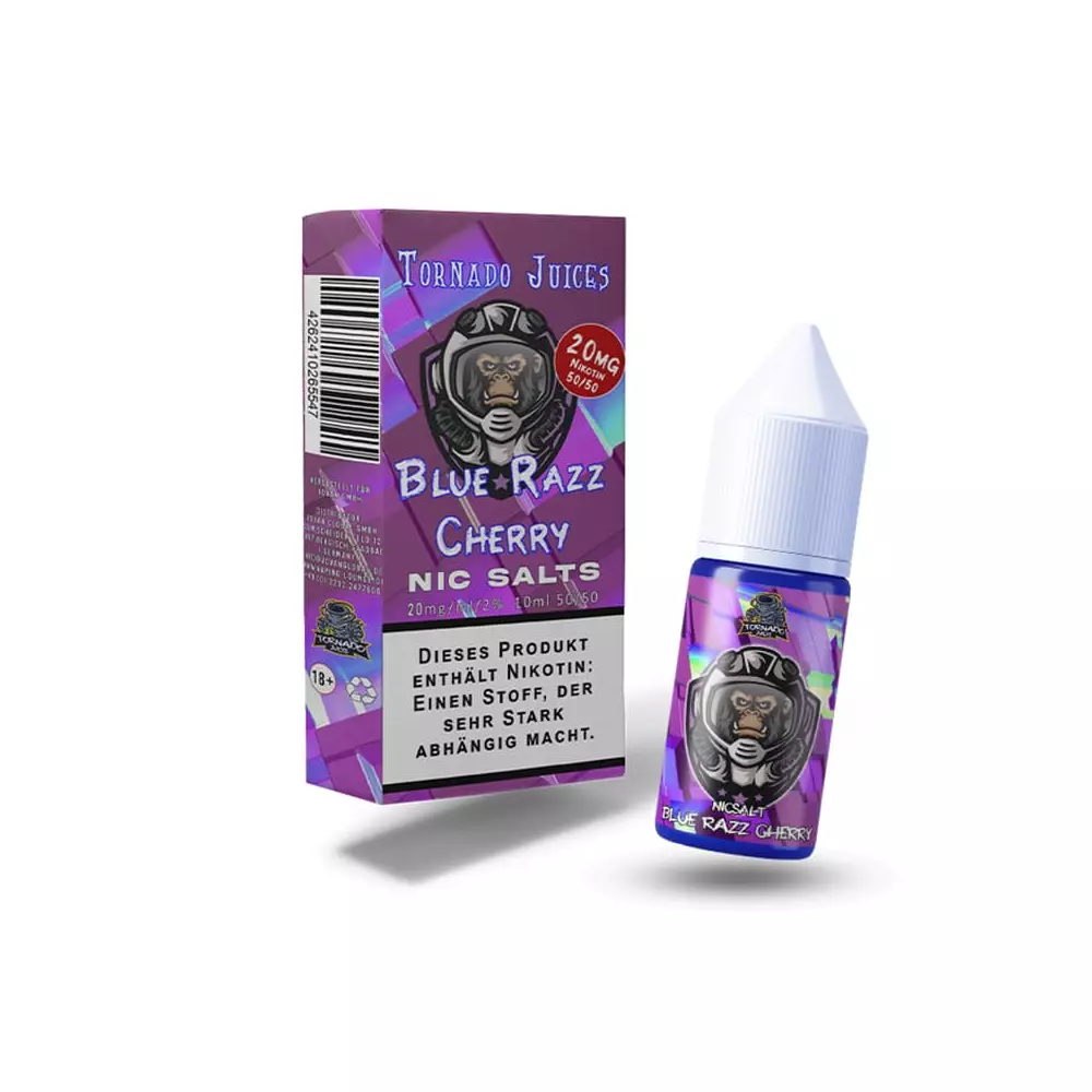 Tornado Juices - Blue razz Cherry  - Nic Salt