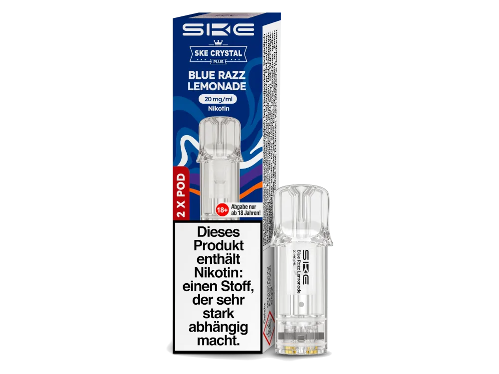 SKE Crystal Plus Prefilled Pods - Blue Razz Lemonade