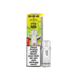 SKE Crystal Plus Prefilled Pods - Lemon & Lime