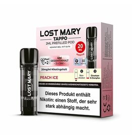 ELF Bar - Lost Mary - TAPPO - Prefilled Pods - Peach Ice - 2Pcs