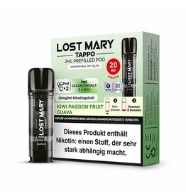 ELF Bar - Lost Mary - TAPPO - Prefilled Pods - Kiwi Passion Fruit Guava - 2Pcs