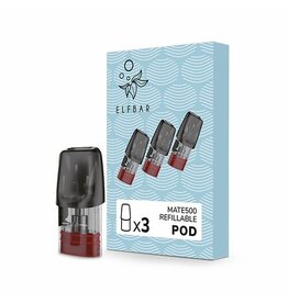 ELF Bar - Mate500 - Refillable Pods - 2ml (3 pcs)