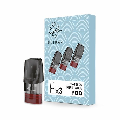 ELF Bar - Mate500 - Refillable Pods - 2ml (3 pcs)