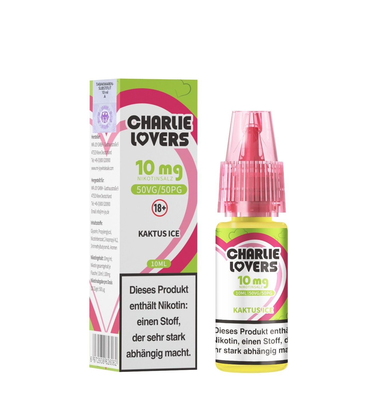 Charlie Lovers Charlie Lovers Nikotinsalz kaufen – Kaktus Ice