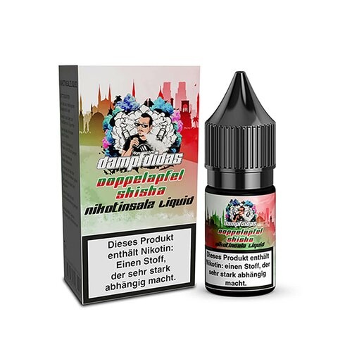 Dampfdidas - Doppelapfel Shisha - NicSalt
