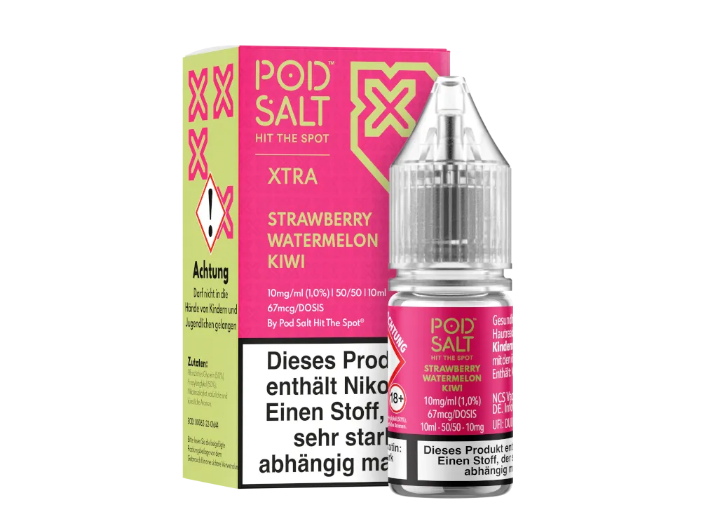 Pod Salt X - Strawberry Watermelon Kiwi - Nikotinsalz Liquid