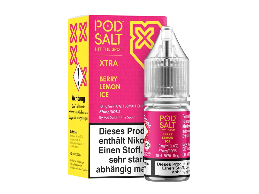 Pod Salt X - Berry Lemon Ice - Nikotinsalz Liquid