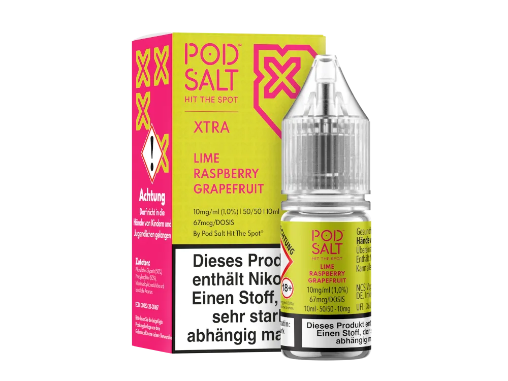 Pod Salt X - Lime Raspberry Grapefruit - Nikotinsalz Liquid