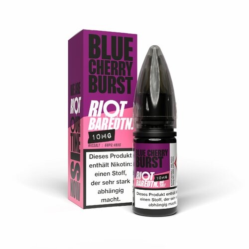 Riot Salt - BAR EDTN - Blue Cherry Burst - NicSalt