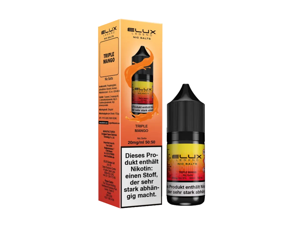 Elux - Triple Mango - Nikotinsalz Liquid