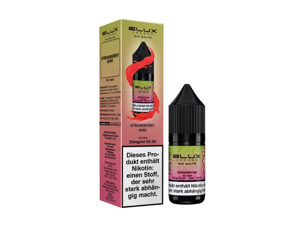 Elux - Strawberry Kiwi - Nikotinsalz Liquid