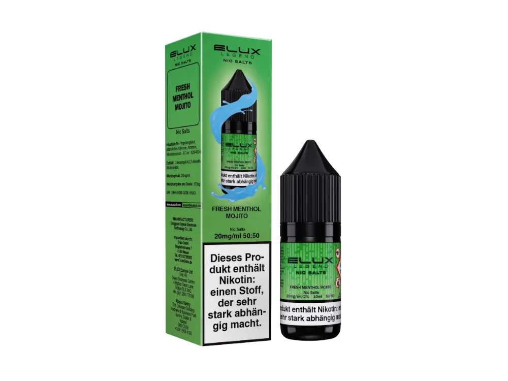 Elux - Fresh Menthol Mojito - Nikotinsalz Liquid