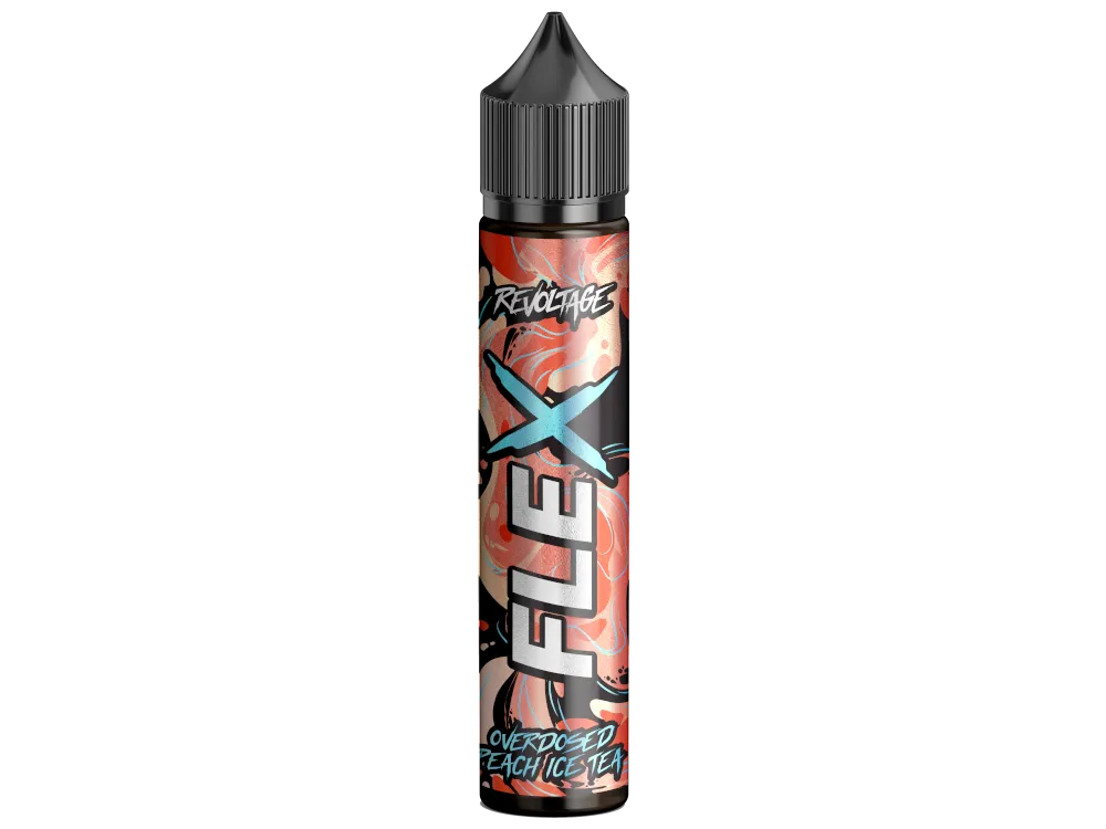 Revoltage - FLEX - Peach Ice Tea - Longfills 10 ml