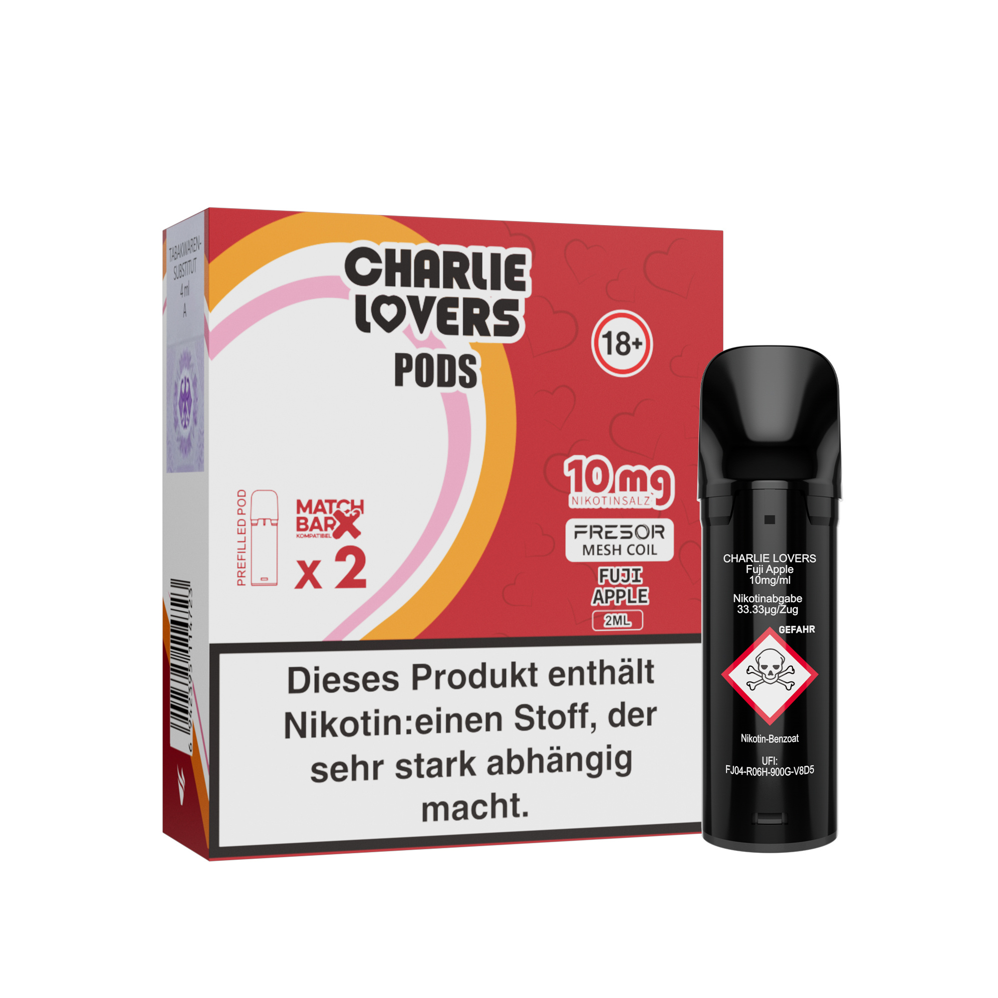Charlie Lovers Charlie Lovers MESH Pods - FUJI APPLE - 2St - (Elfa Kompatibel)