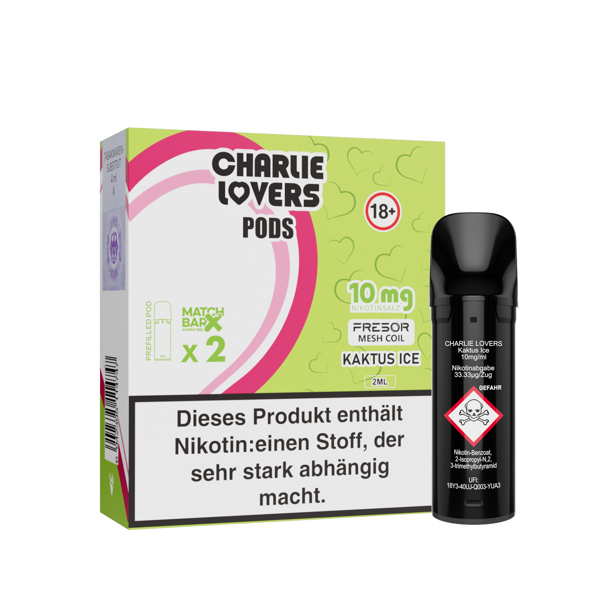 Charlie Lovers Charlie Lovers MESH Pods - KAKTUS ICE - 2St - (Elfa Kompatibel)