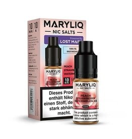 MaryLiq by Lost Mary - Peach Strawberry Watermelon Ice - Nikotinsalz