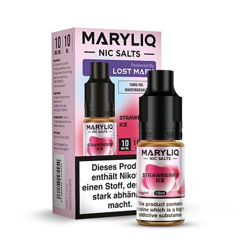 Lost Mary MaryLiq by Lost Mary Nikotinsalz kaufen – Strawberry Ice