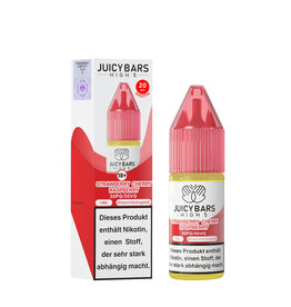 Juicy Bars High 5 Nic Salt - Strawberry Cherry Raspberry