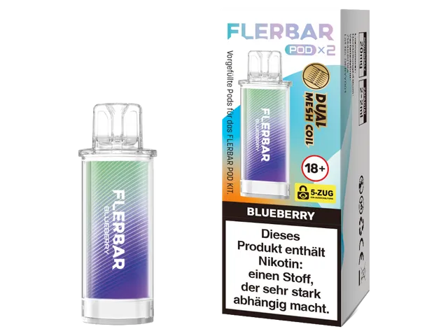 Flerbar POD - Blueberry - 2Pcs