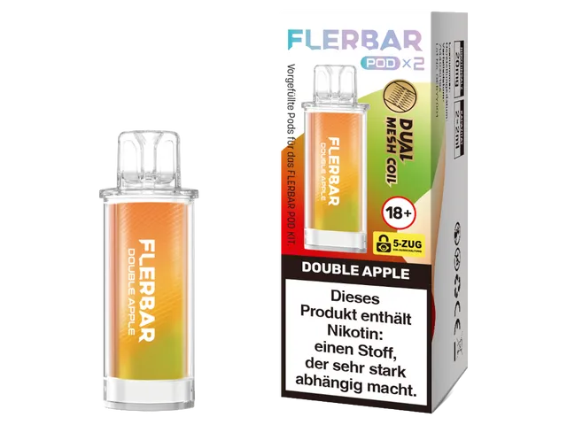 Flerbar POD - Double Apple - 2Pcs