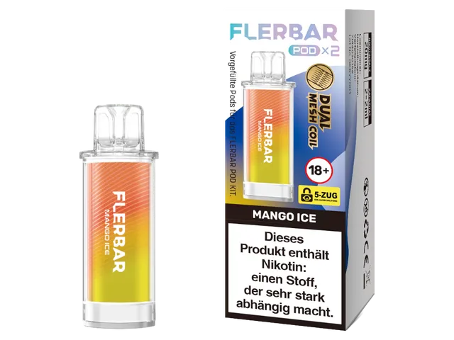 Flerbar POD - Mango Ice - 2Pcs