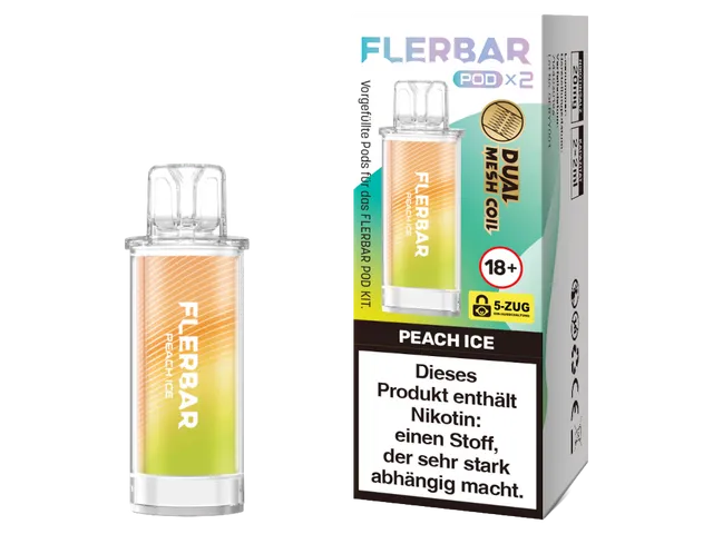 Flerbar POD - Peach Ice - 2Pcs