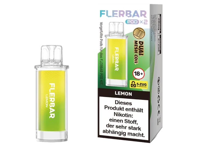 Flerbar POD - Lemon - 2Pcs