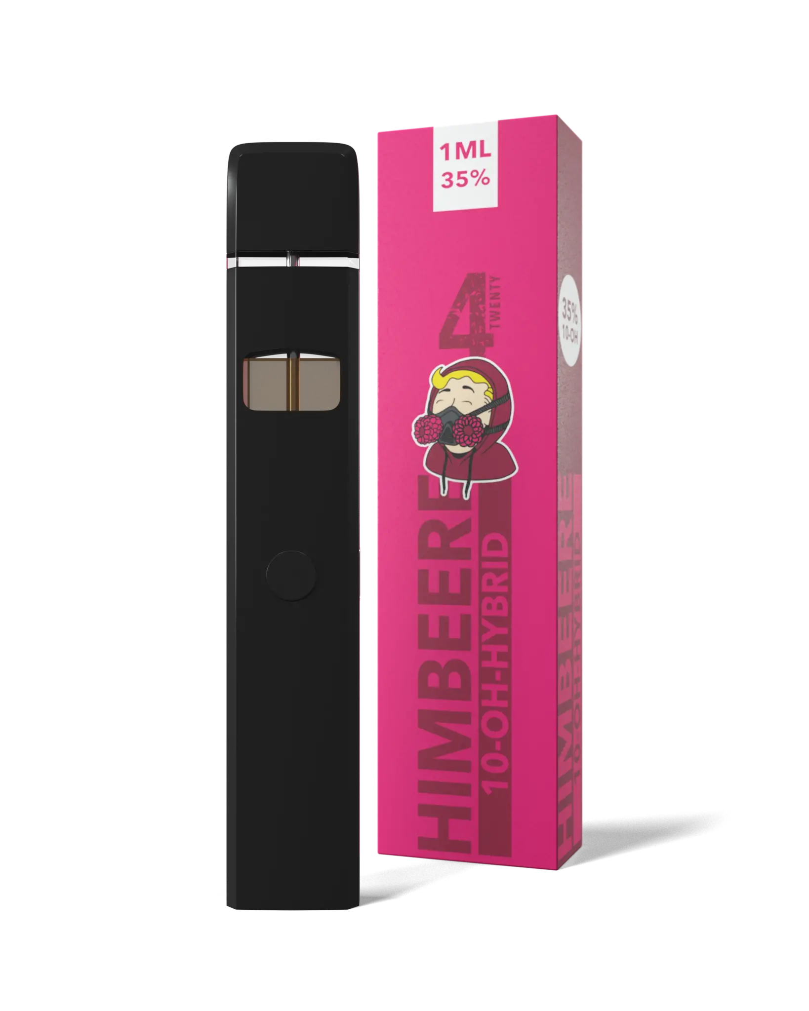 4Twenty - 10-OH Hybrid Vape - Himbeere - 35% 10-OH