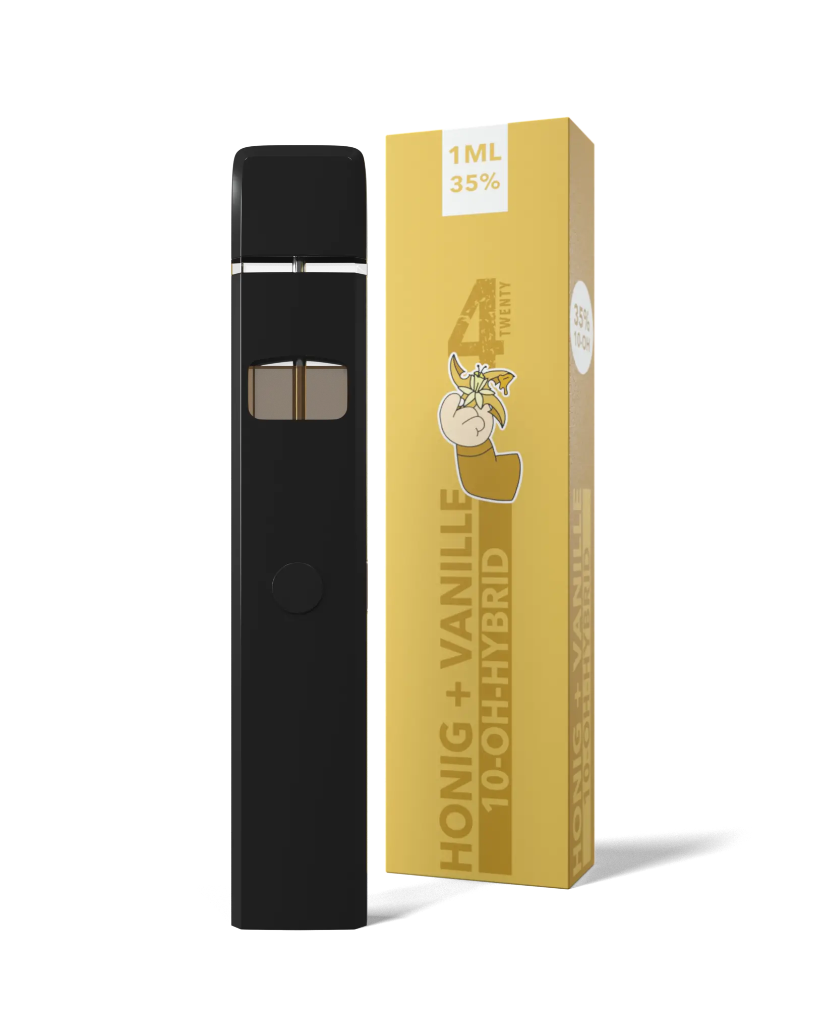 4Twenty - 10-OH Hybrid Vape - Honig & Vanille -35% 10-OH