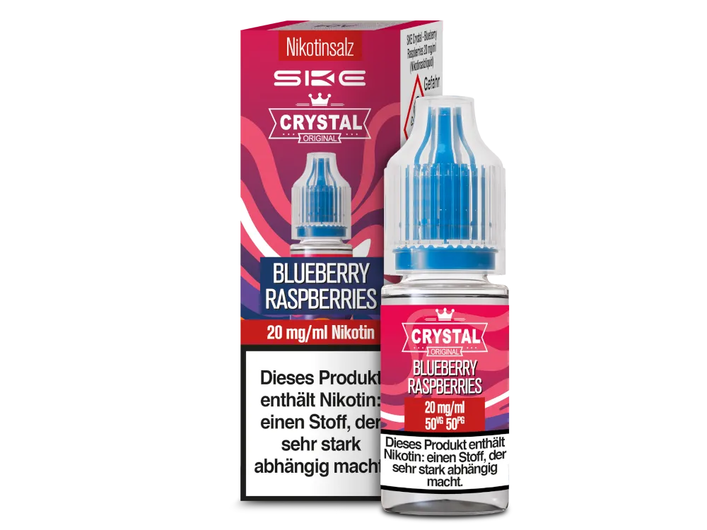 SKE Crystal Blueberry Raspberries Nikotinsalz kaufen